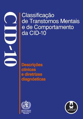 Capa do livro Classificação de Transtornos Mentais e de Comportamento da Cid-10 de World Health Organization Geneva (Who)