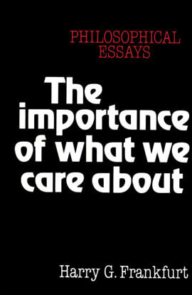 Importance Of What We Care About, The