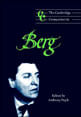 Cambridge Companion To Berg, The