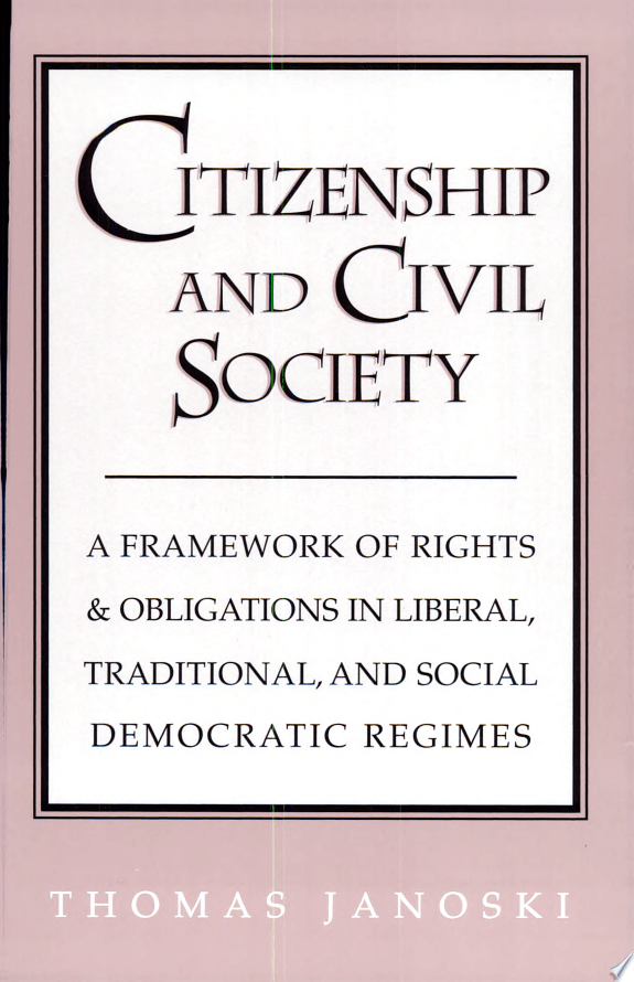 Citizenship And Civil Society
