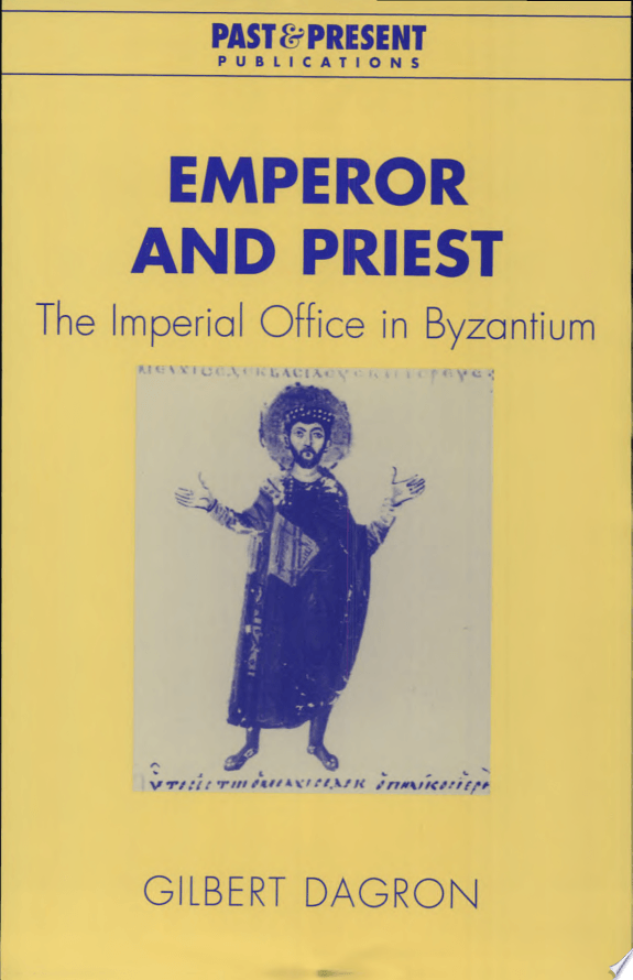 Capa do livro Emperor And Priest de Gilbert Dagron