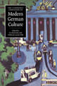 Cambridge Companion To Modern German Culture, The