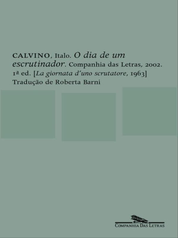 O Dia de um Escrutinador