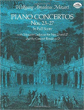 Piano Concertos - nos. 23-27 In Full Score