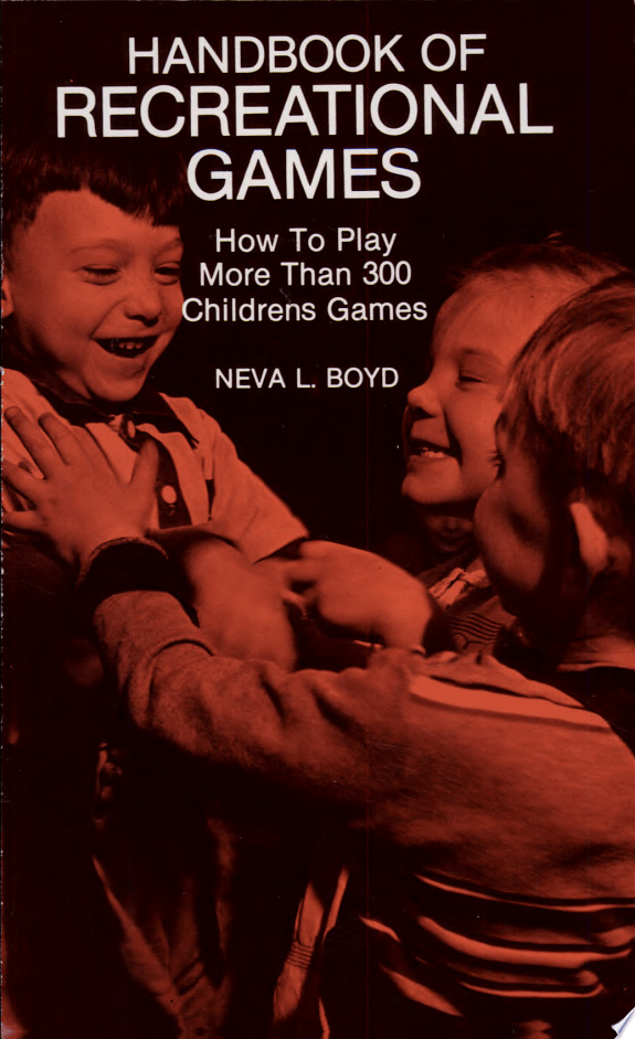 Handbook Of Recreational Games