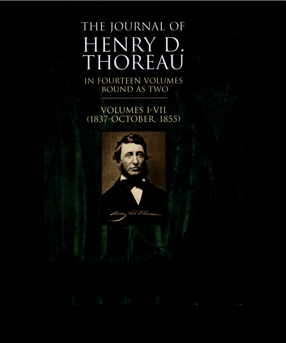 Journal Of Thoreau, The - Vol. 1