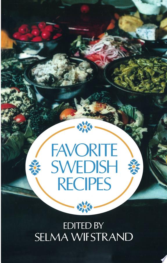 Capa do livro Favorite Swedish Recipes de Autor Não Cadastrado