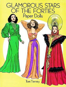 Glamorous Stars Of The Forties Paper Dolls
