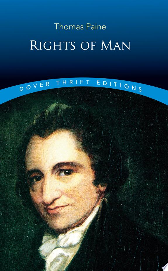 Rights Of Man - Dover Thrift Editions