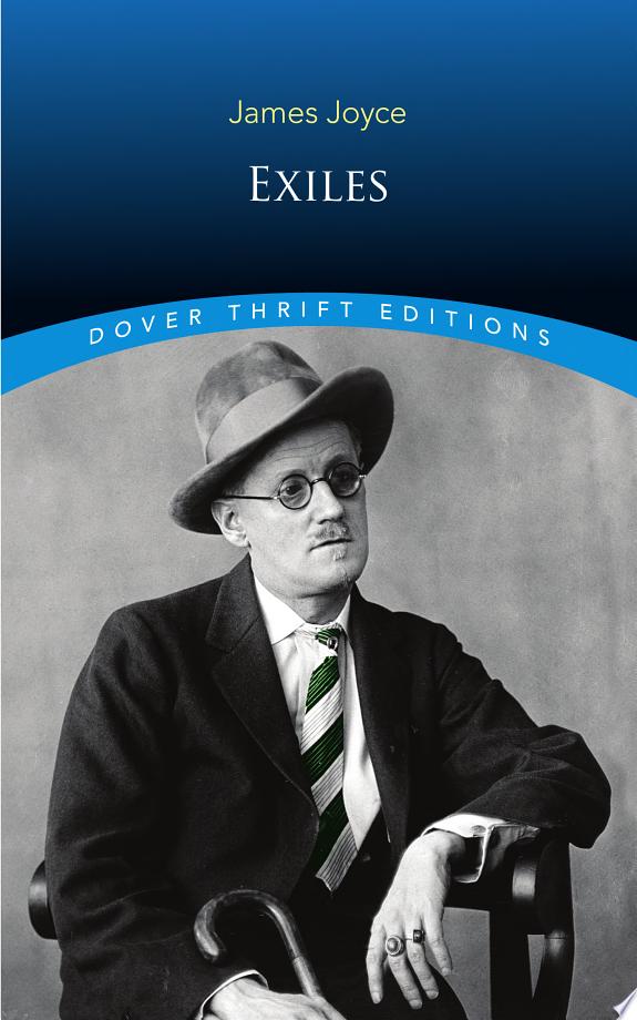 Capa do livro Exiles - Dover Thrift Editions de James Joyce