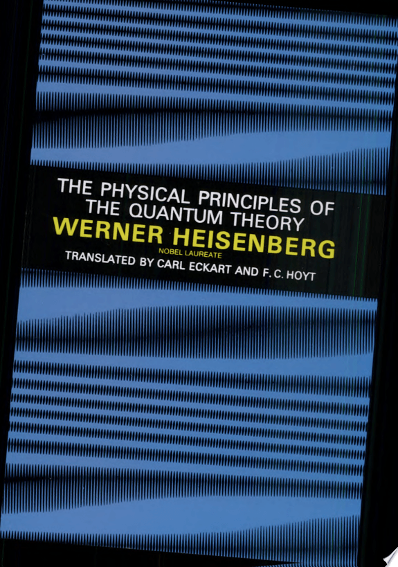 Physical Principles Of The Quantum Theory