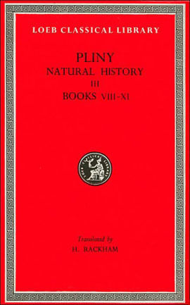 Natural History Vol.3 Books Viii-Xi