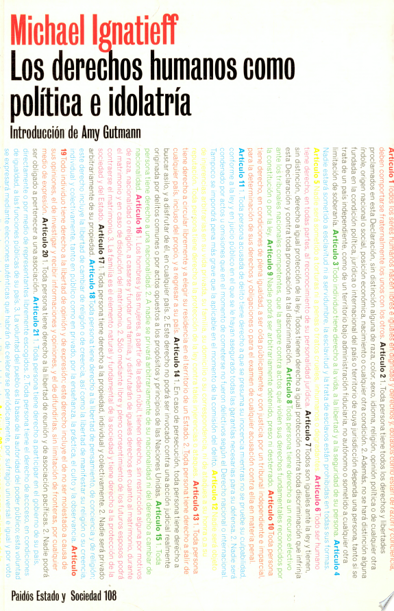Derechos Humanos Como Politica e Idolatria, Los