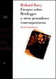 Ensayos sobre Heidegger Y Otros Pensadores