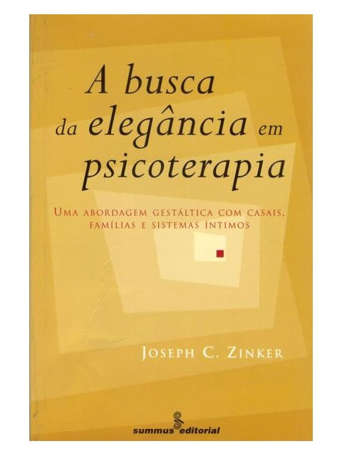 A Busca da ElegâNcia em Psicoterapia
