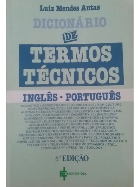 DicionáRio de Termos TéCnicos InglêS-PortuguêS