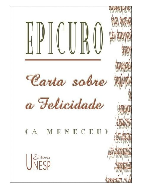 Carta sobre a Felicidade (a Meneceu)