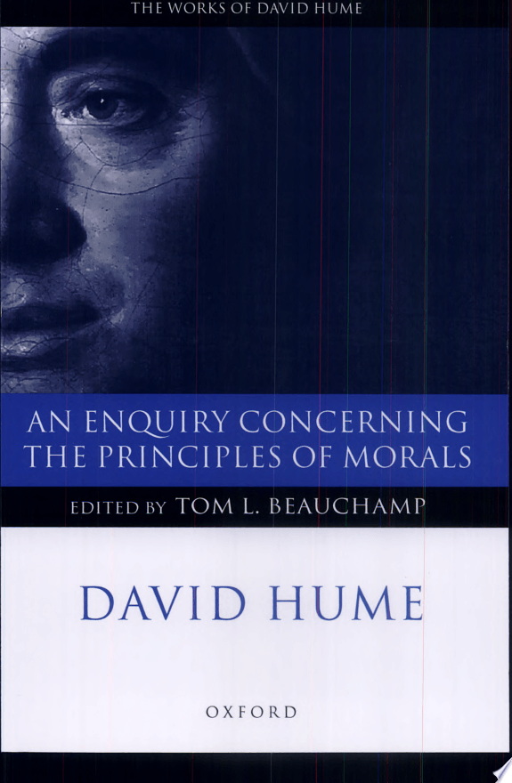 Enquiry Concerning The Principles Of Morals, An