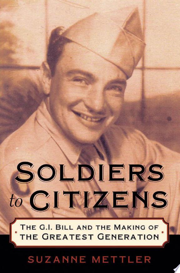 Soldiers To Citizens (Hardcover)