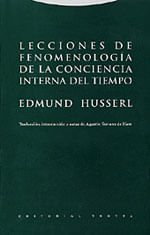 Lecciones de Fenomenologia de La Conciencia Interna Del Tiempo