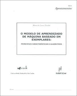 Modelo de Aprendizado de MáQuina Baseado em Exemplares