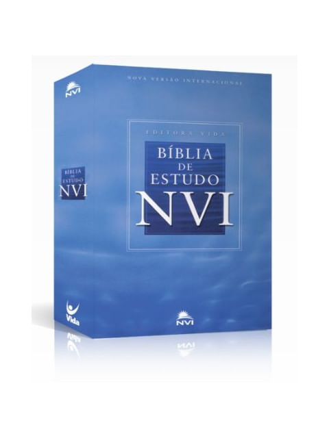 BíBlia de Estudo - Nvi - Capa Dura Azul