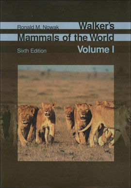 Walker'S Mammals Of The World (2-Volume Set)
