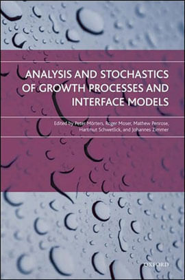 Capa do livro Analysis And Stochastics Of Growth Processes And Interface Models