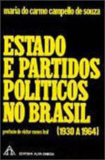 Capa do livro Estado e Partidos Politicos no Brasil - 1930 - 1964 de Maria do Carmo Campello Souza