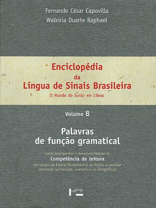 Enciclopedia da Lingua de Sinais Brasileira - Vol. 8