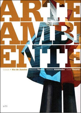 Capa do livro Arte Ambiente - Cidade do Rio de Janeiro de Cesar | Varzea Mariana | Ainbinder Roberto Duarte