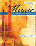 Music Theory And Practice Vol.1 Workbook