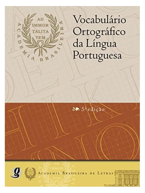 VocabuláRio OrtográFico da LíNgua Portuguesa (Professor)