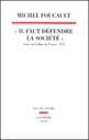 Ii Faut Defendre La Societe