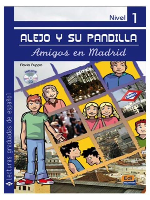 Alejo Y Su Pandilha -  Amigos En Madrid - Nivel 1 - Incluye Cd