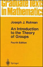 Introduction To The Theory Of Groups, An