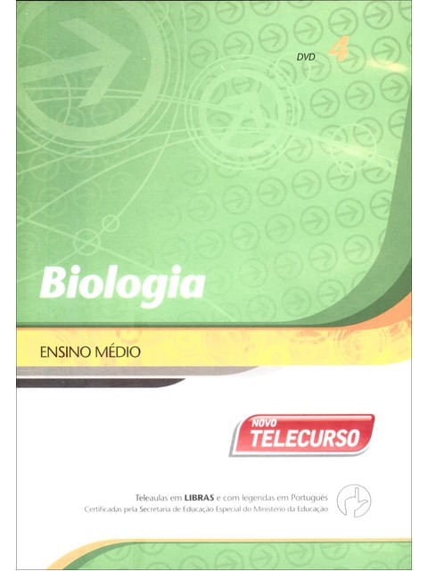 Novo Telecurso - Ensino Medio - Dvd - Biologia - Vol. 4
