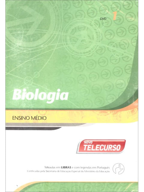 Novo Telecurso - Ensino Medio - Dvd - Biologia - Vol. 1