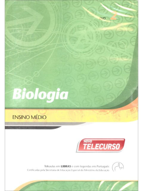 Novo Telecurso - Ensino Medio - Dvd - Biologia - Vol. 2