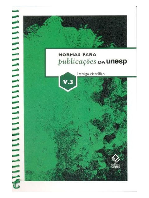 Normas para PublicaçõEs da Unesp - Vol. 3