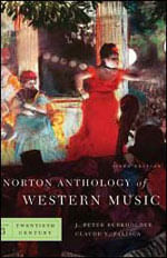 Norton Anthology Of Western Music Vol.3 - Twentieth Century