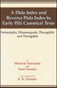Pada Index And Reverse Pada Index To Early Pali Canonical Texts, a