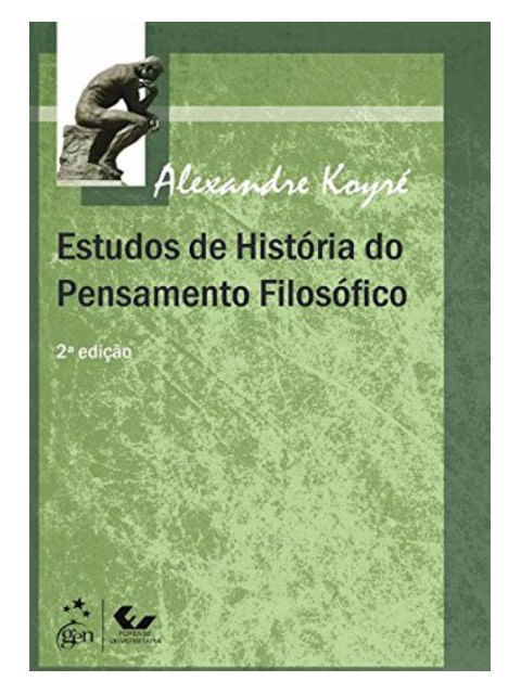 Estudos de HistóRia do Pensamento FilosóFico