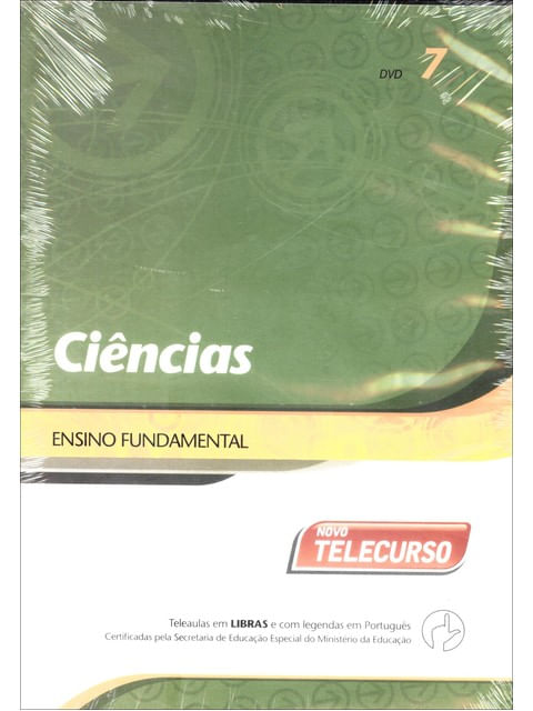 Novo Telecurso - Ensino Fundamental - Dvd - Ciencias - Vol. 7