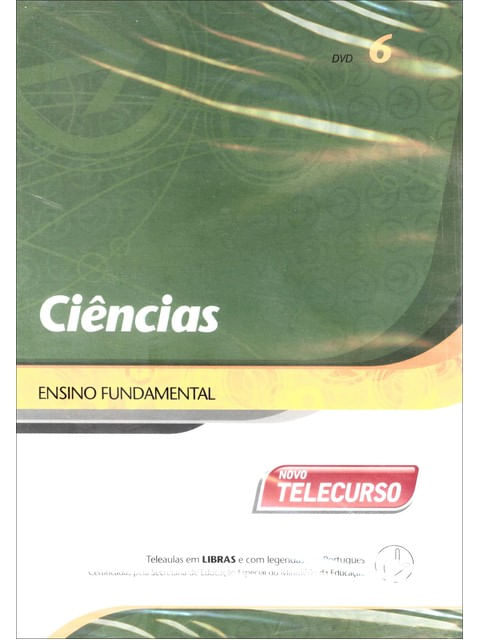 Novo Telecurso - Ensino Fundamental - Dvd - Ciencias - Vol. 6