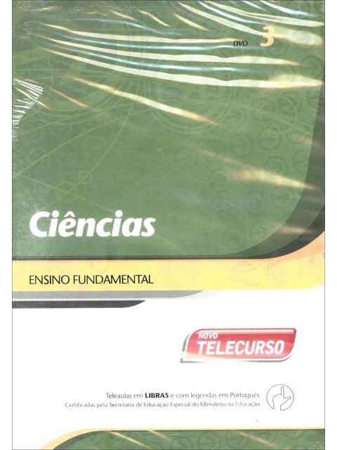 Novo Telecurso - Ensino Fundamental - Dvd - Ciencias - Vol. 3