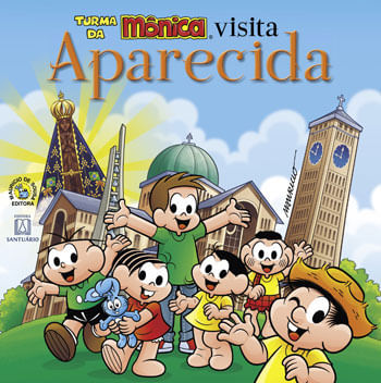 Turma da Monica Visita Aparecida Brochura