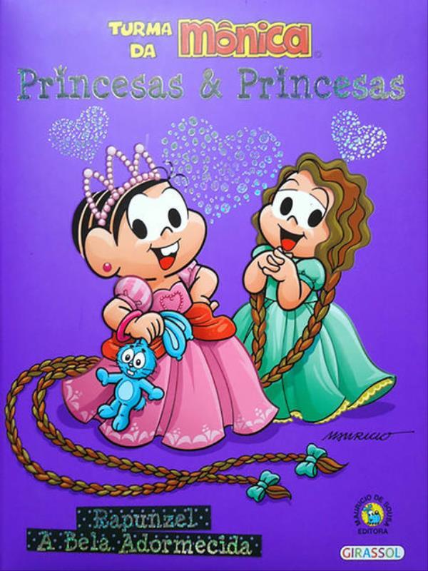 Turma da MôNica - Princesas e Princesas - Rapunzel / a Bela Adormecida