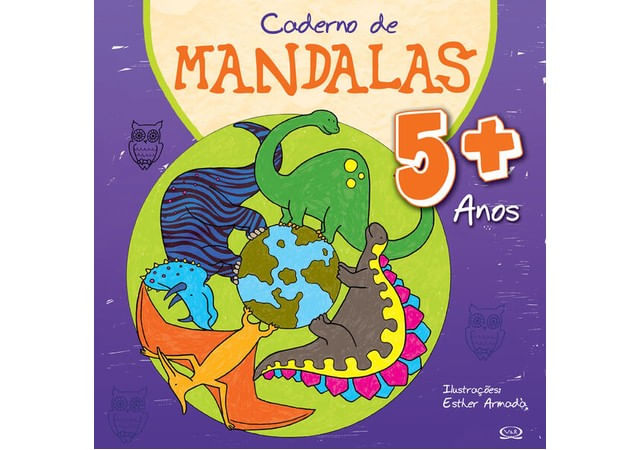 Caderno de Mandalas 5 + Anos