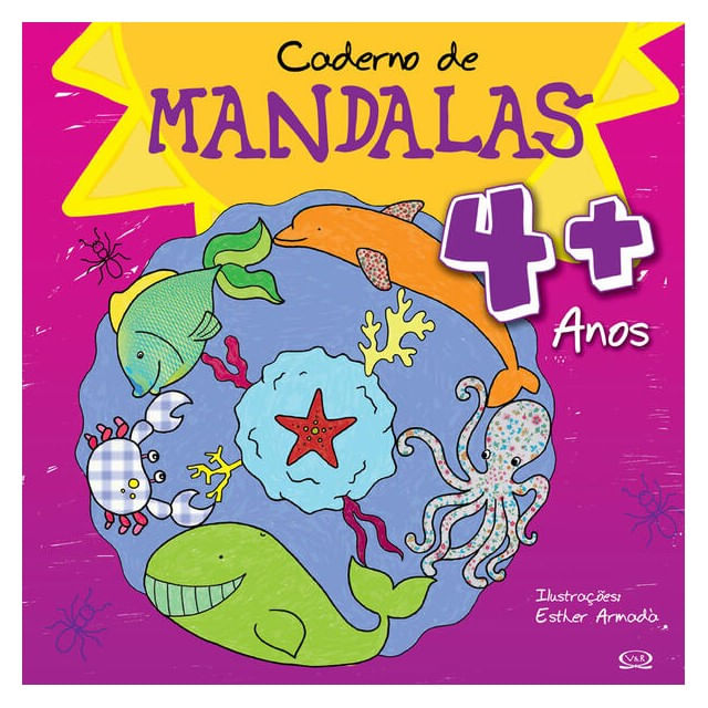 Caderno de Mandalas 4 + Anos